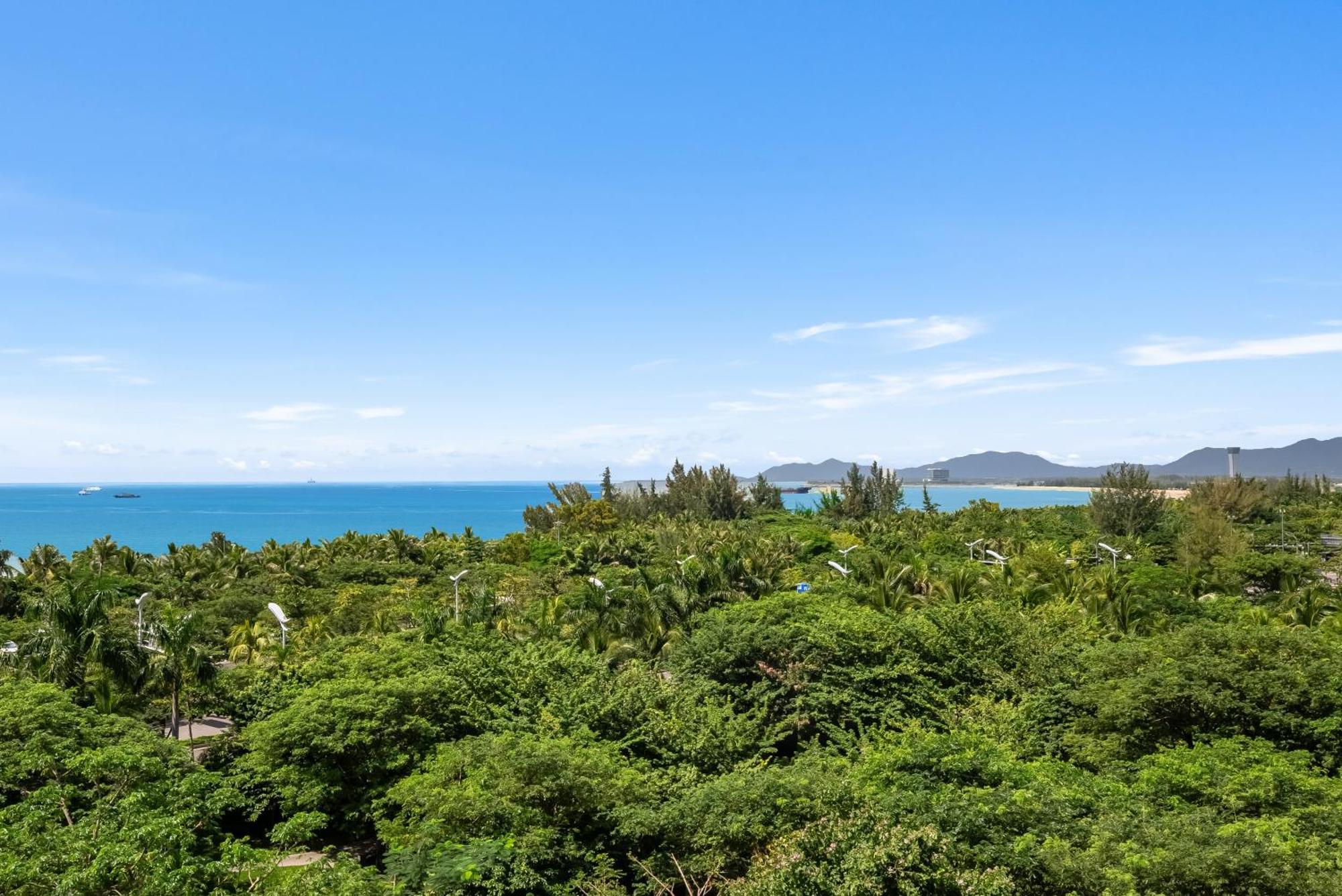 Puhai Sea View Apt By Hailan Tour At Sanya Yazhou Bay#Only 100 Meters To Beach And Sea Swimming Area Exteriér fotografie