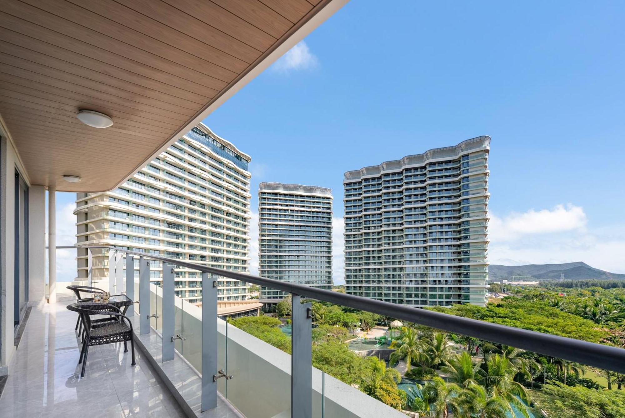 Puhai Sea View Apt By Hailan Tour At Sanya Yazhou Bay#Only 100 Meters To Beach And Sea Swimming Area Exteriér fotografie