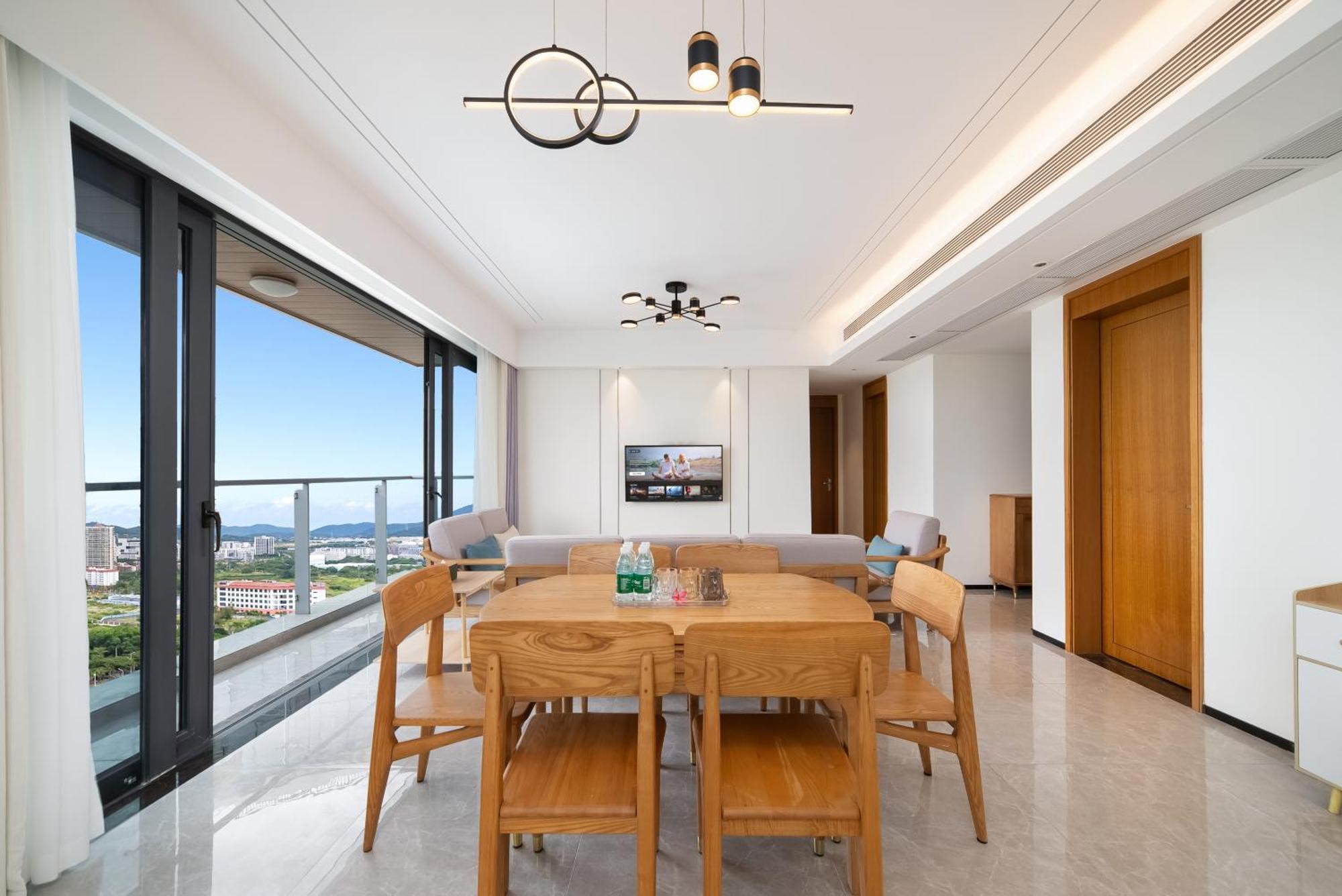 Puhai Sea View Apt By Hailan Tour At Sanya Yazhou Bay#Only 100 Meters To Beach And Sea Swimming Area Exteriér fotografie