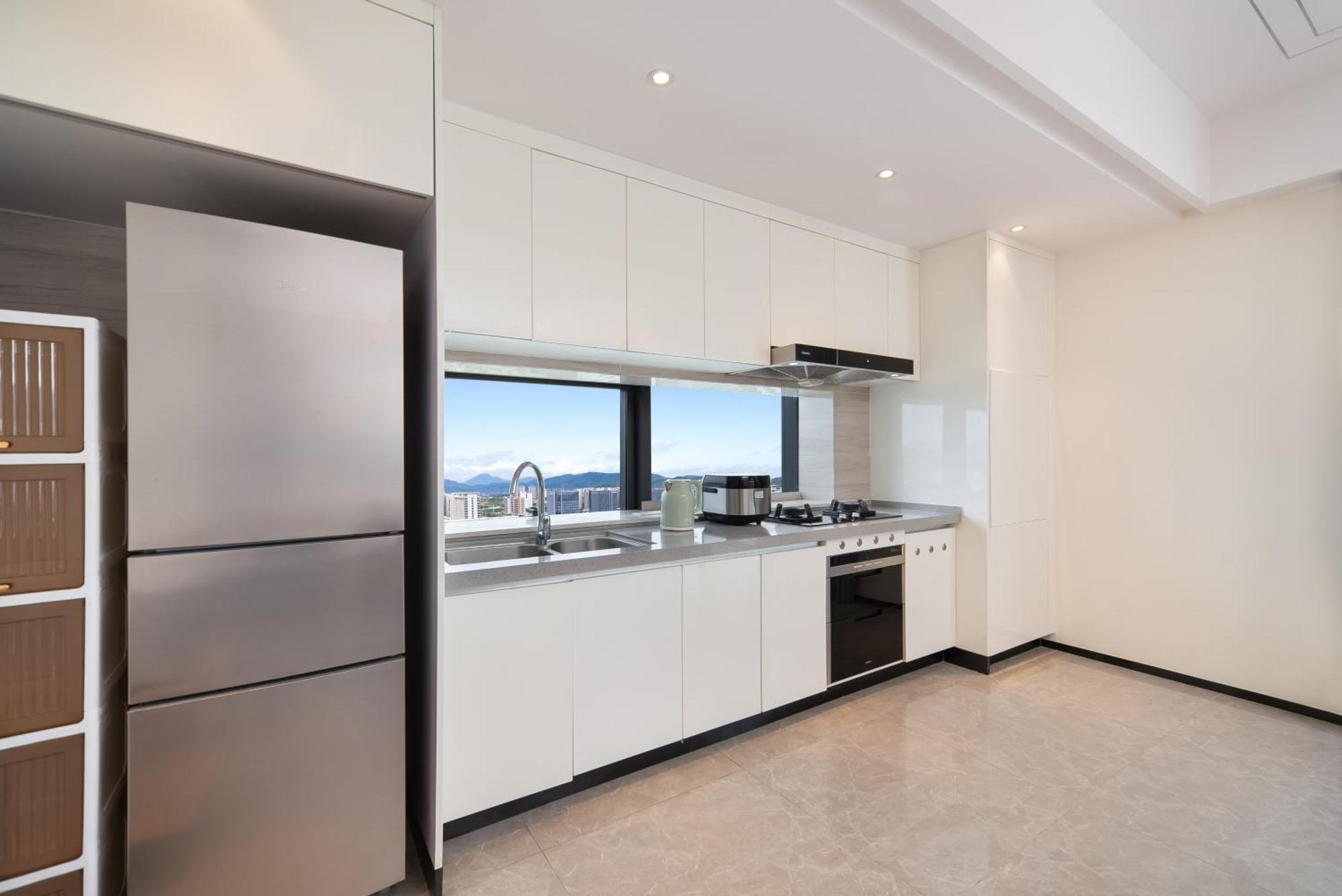 Puhai Sea View Apt By Hailan Tour At Sanya Yazhou Bay#Only 100 Meters To Beach And Sea Swimming Area Exteriér fotografie