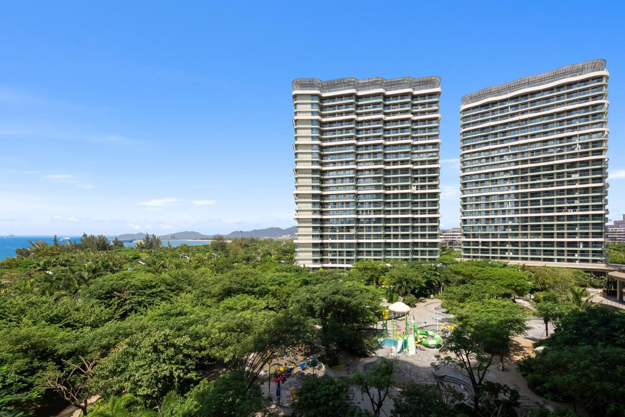 Puhai Sea View Apt By Hailan Tour At Sanya Yazhou Bay#Only 100 Meters To Beach And Sea Swimming Area Exteriér fotografie